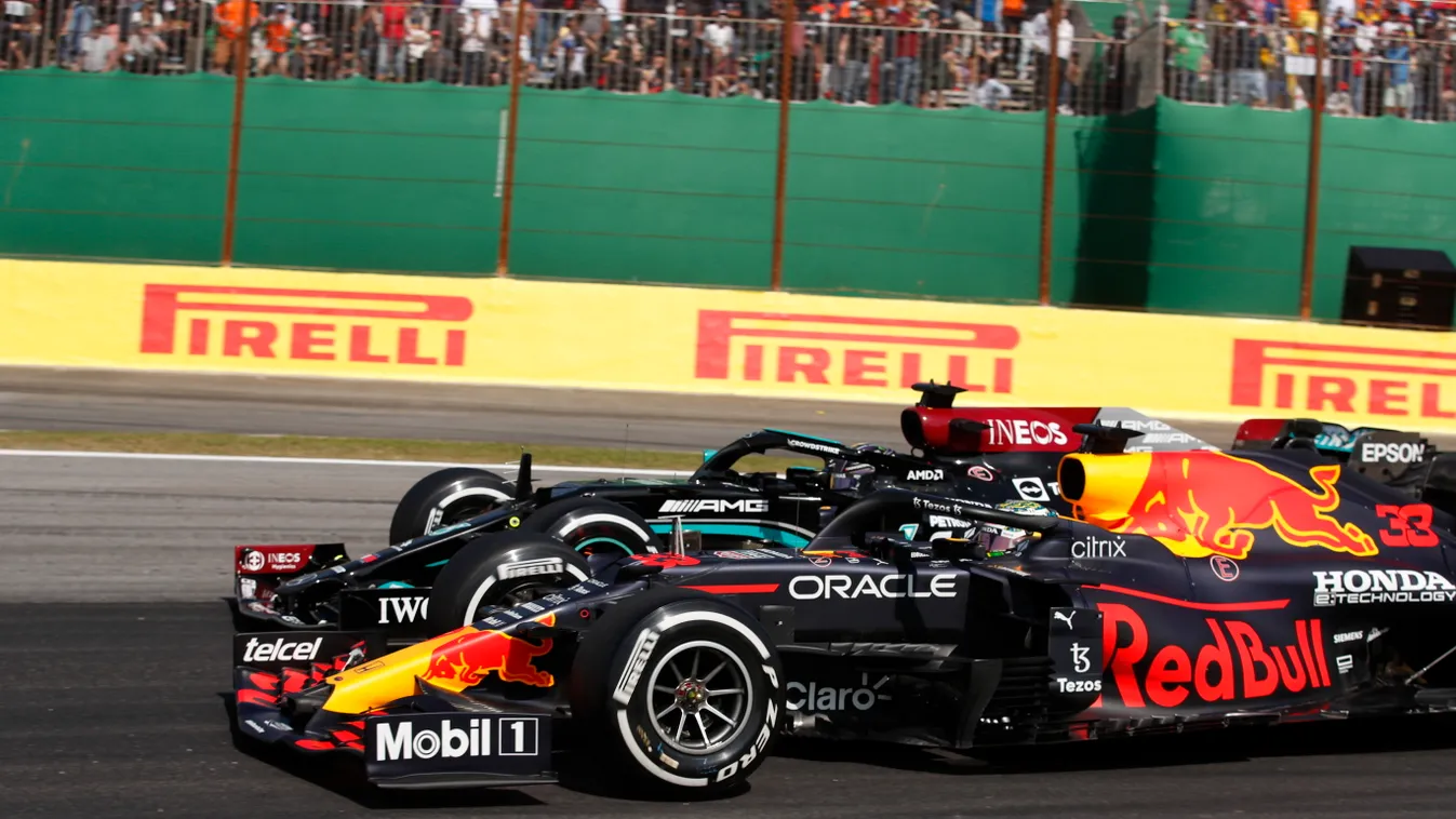 Forma-1, Sao Pauló-i Nagydíj, Lewis Hamilton, Mercedes, Max Verstappen, Red Bull 