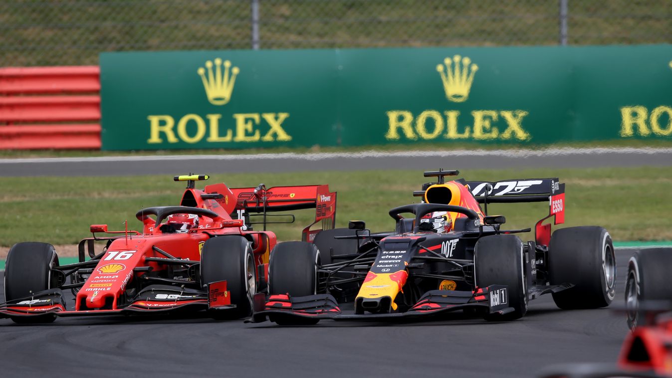 Forma-1, Brit Nagydíj, Charles Leclerc, Max Verstappen, Ferrari, Red Bull 
