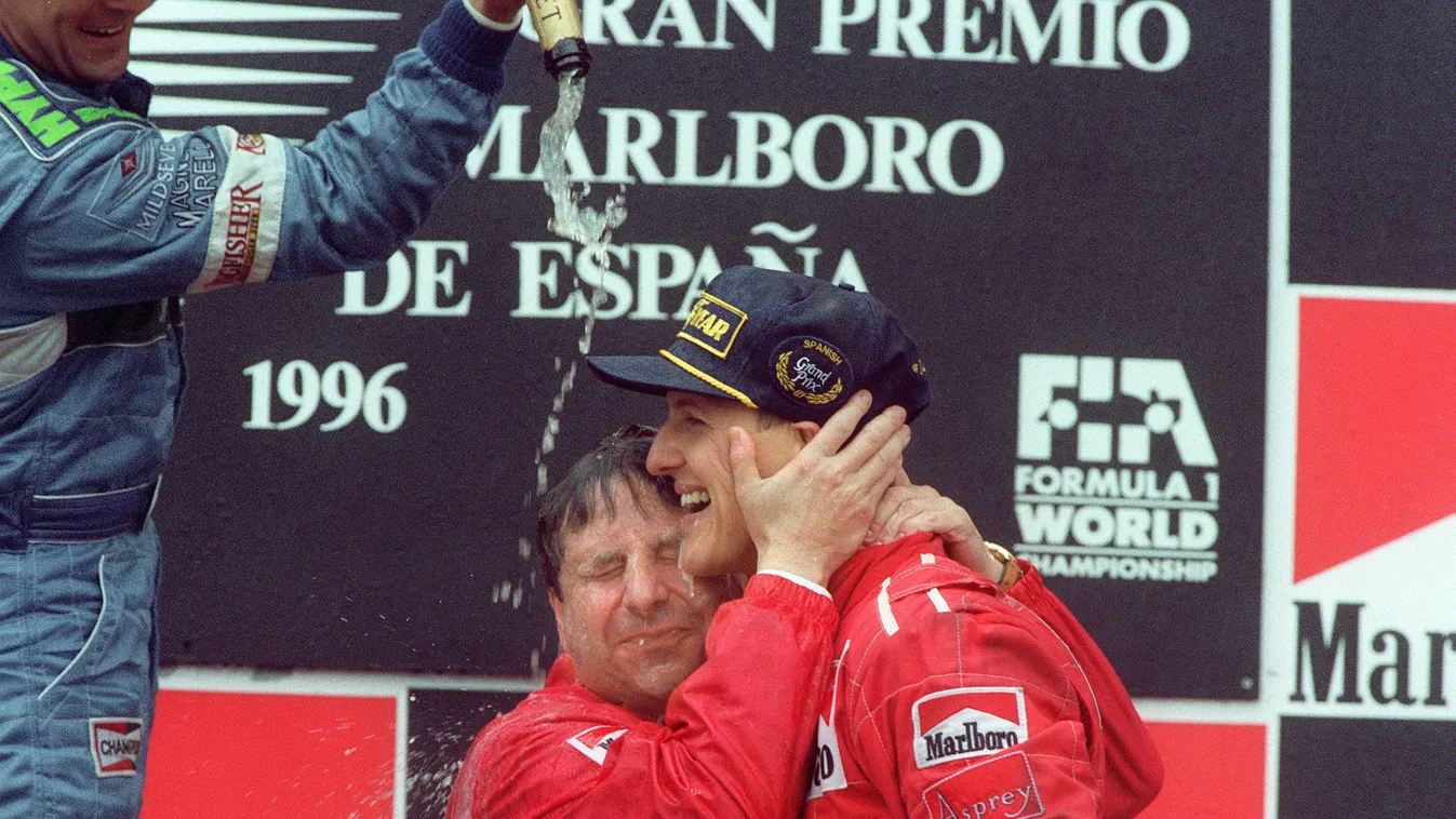 Forma-1, Michael Schumacher, Jean Todt, Scuderia Ferrari, Spanyol Nagydíj 1996 