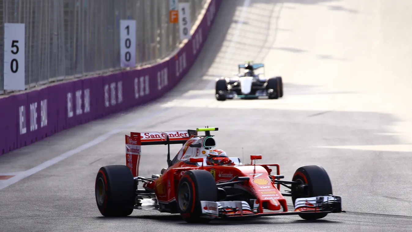 Forma-1, Kimi Räikkönen, Scuderia Ferrari, Európa Nagydíj, Baku 