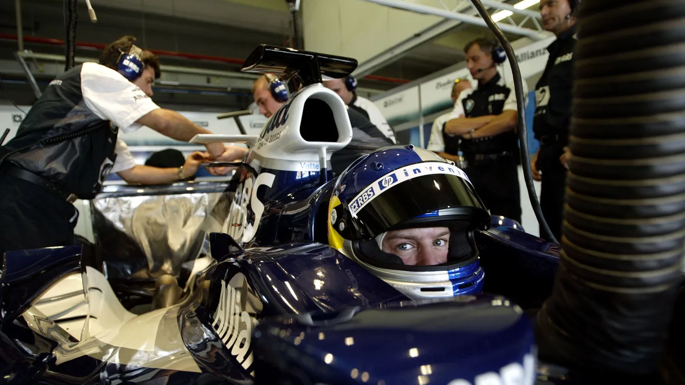 Forma-1, Sebastian Vettel, Williams-BMW teszt, Jerez 2005 
