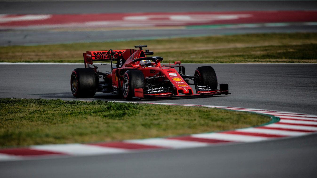 Forma-1, teszt, Sebastian Vettel, 5. nap, Barcelona, Scuderia Ferrari 