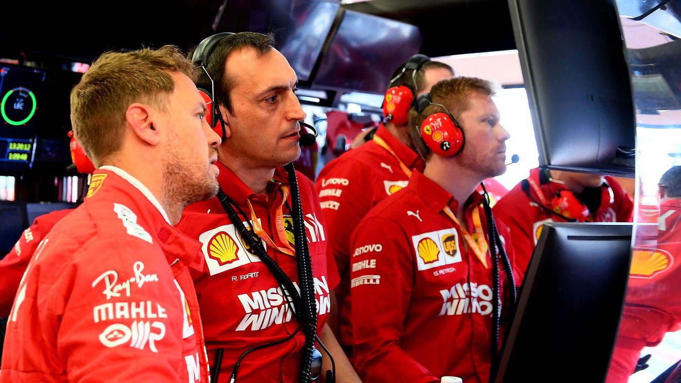 Forma-1, Sebastian Vettel, Riccardo Adami, Scuderia Ferrari, Azeri Nagydíj 