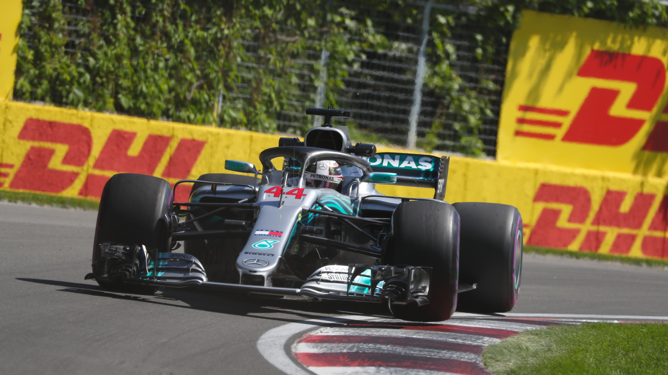 A Forma-1-es Kanadai Nagydíj pénteki napja, Lewis Hamilton, Mercedes-AMG Petronas 