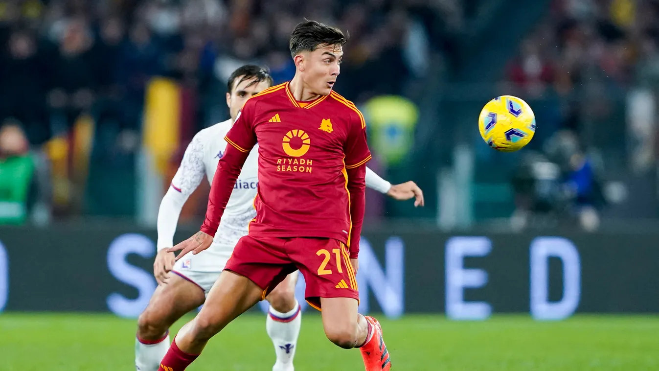 AS Roma v ACF Fiorentina - Serie A Tim Soccer Serie A Rome Stadio Olimpico AS Roma Calcio Italia ACF Fiorentina Florence Paulo Dybala December 10 2023 Giuseppe Maffia NurPhoto Italian football sports photography professional soccer soccer match Italian le