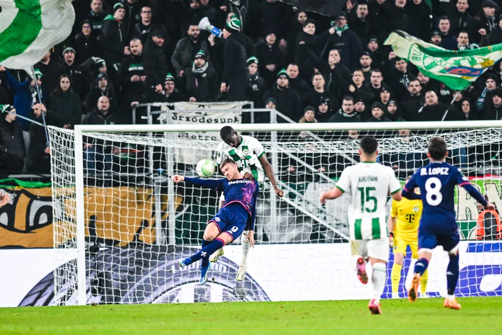 Ferencvárosi TC - ACF Fiorentina, FTC, Fradi, Ferencváros, Európa Konferencia Liga, csoportkör, 6. forduló, Groupama Aréna, Budapest, 2023.12.14. 