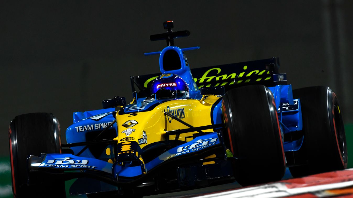 Forma-1, Abu-dzabi Nagydíj, szombat, Fernando Alonso, Renault R25 