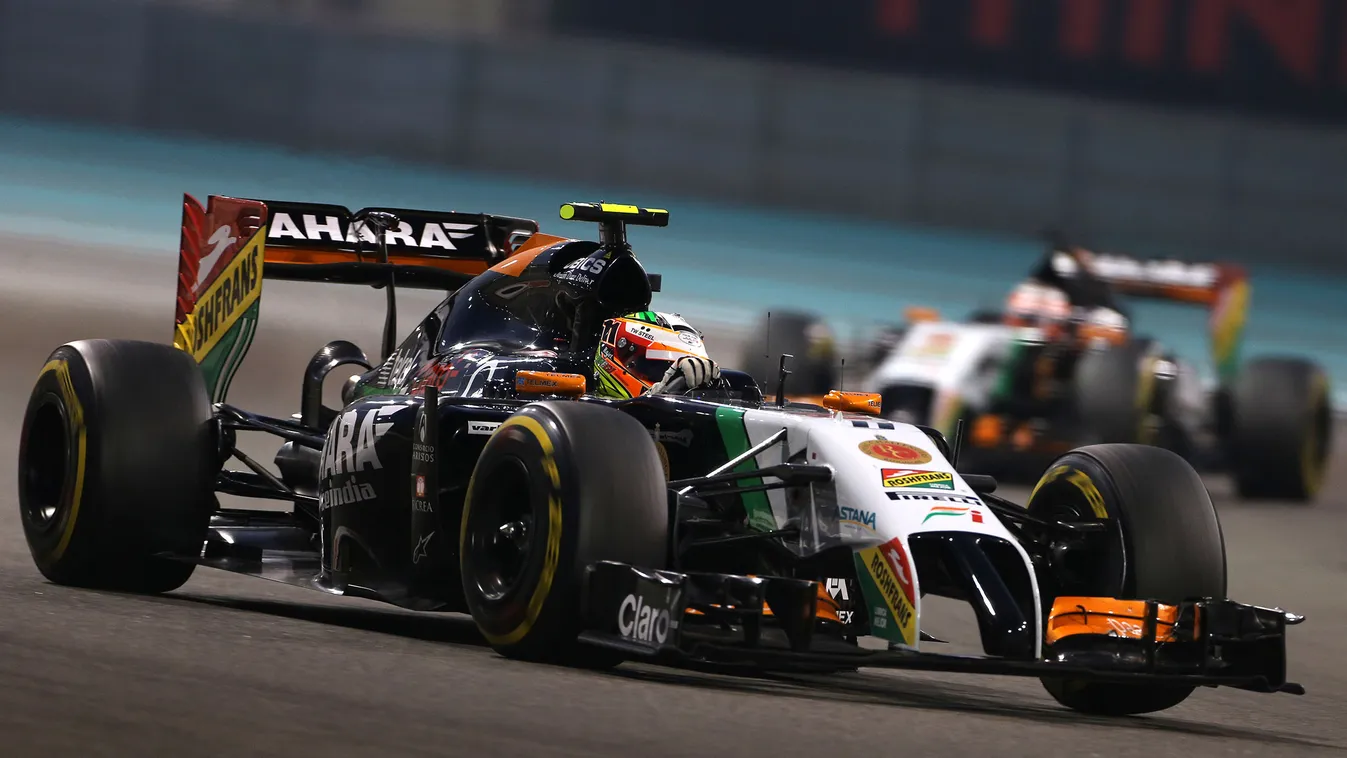 Forma-1, Force India, Sergio Pérez, Abu-Dzabi Nagydíj, 2014 