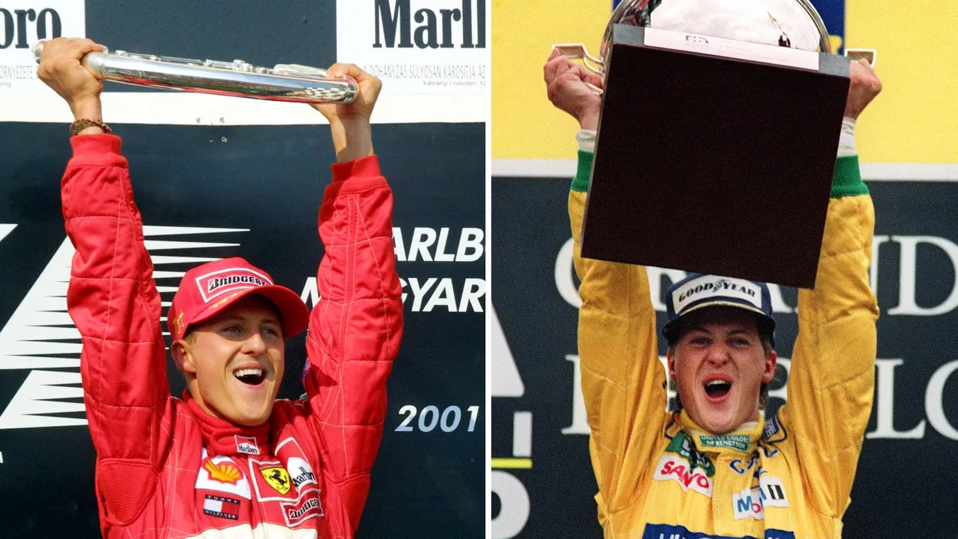 Forma-1, Michael Schumacher, Belga Nagydíj 1992, Magyar Nagydíj 2001 
