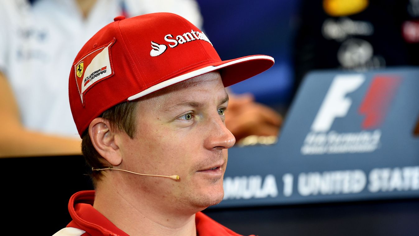 Forma-1, Kimi Räikkönen, Scuderia Ferrari, USA Nagydíj 