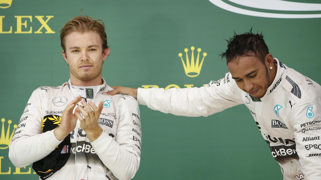 Forma-1, Lewis Hamilton, Nico Rosberg, Mercedes, USA Nagydíj 