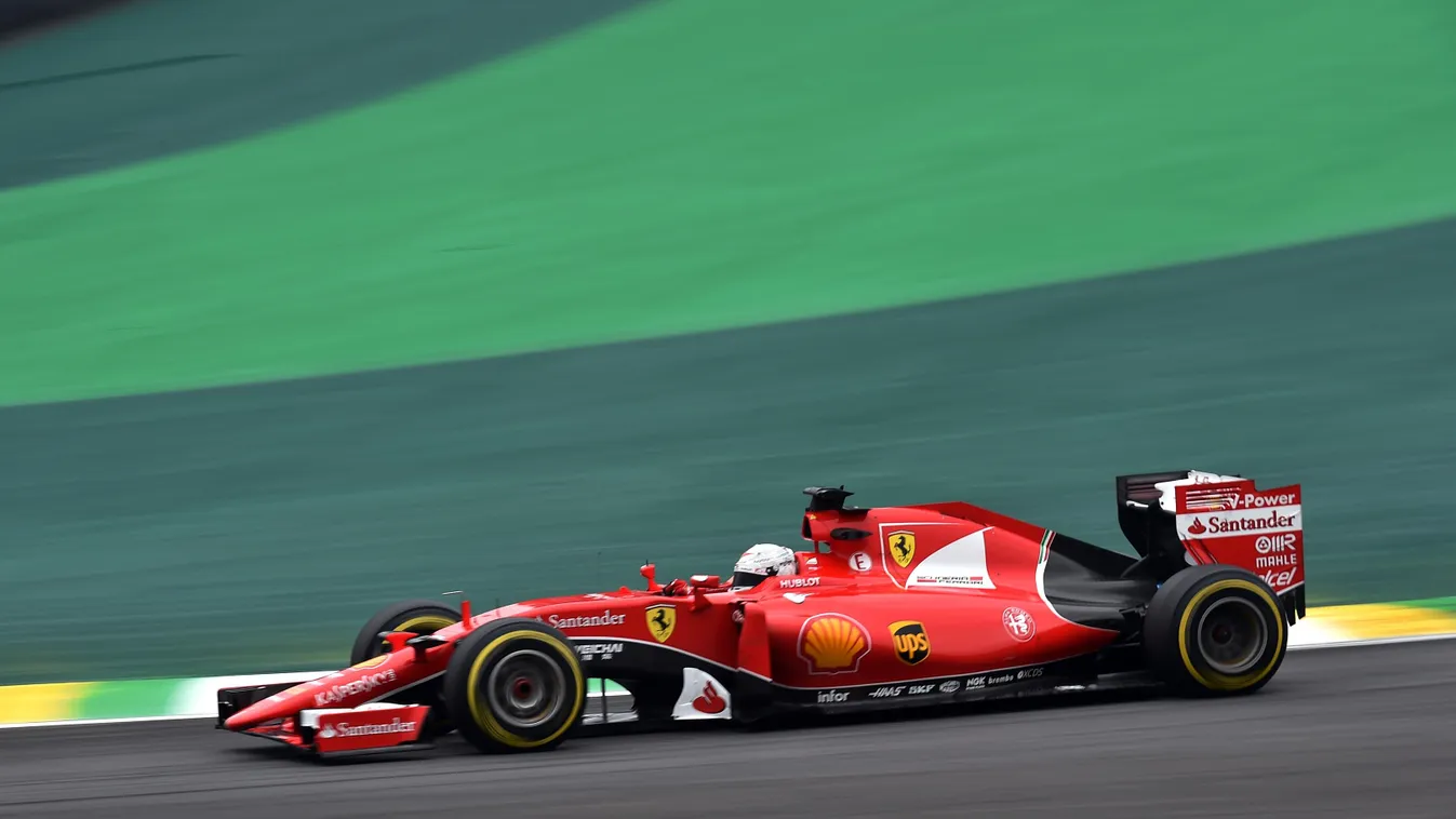 Forma-1, Sebastian Vettel, Ferrari, Brazil Nagydíj 