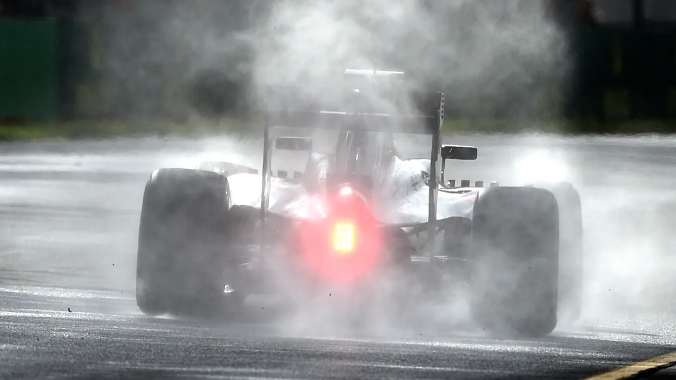 Forma-1, Jenson Button, McLaren, eső 