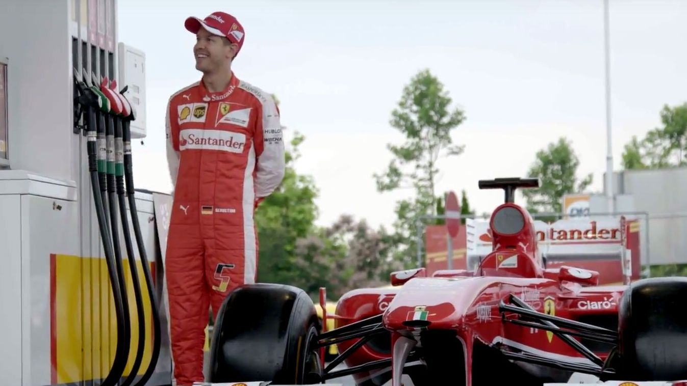 Forma-1, Sebastian Vettel, Ferrari, reklám 