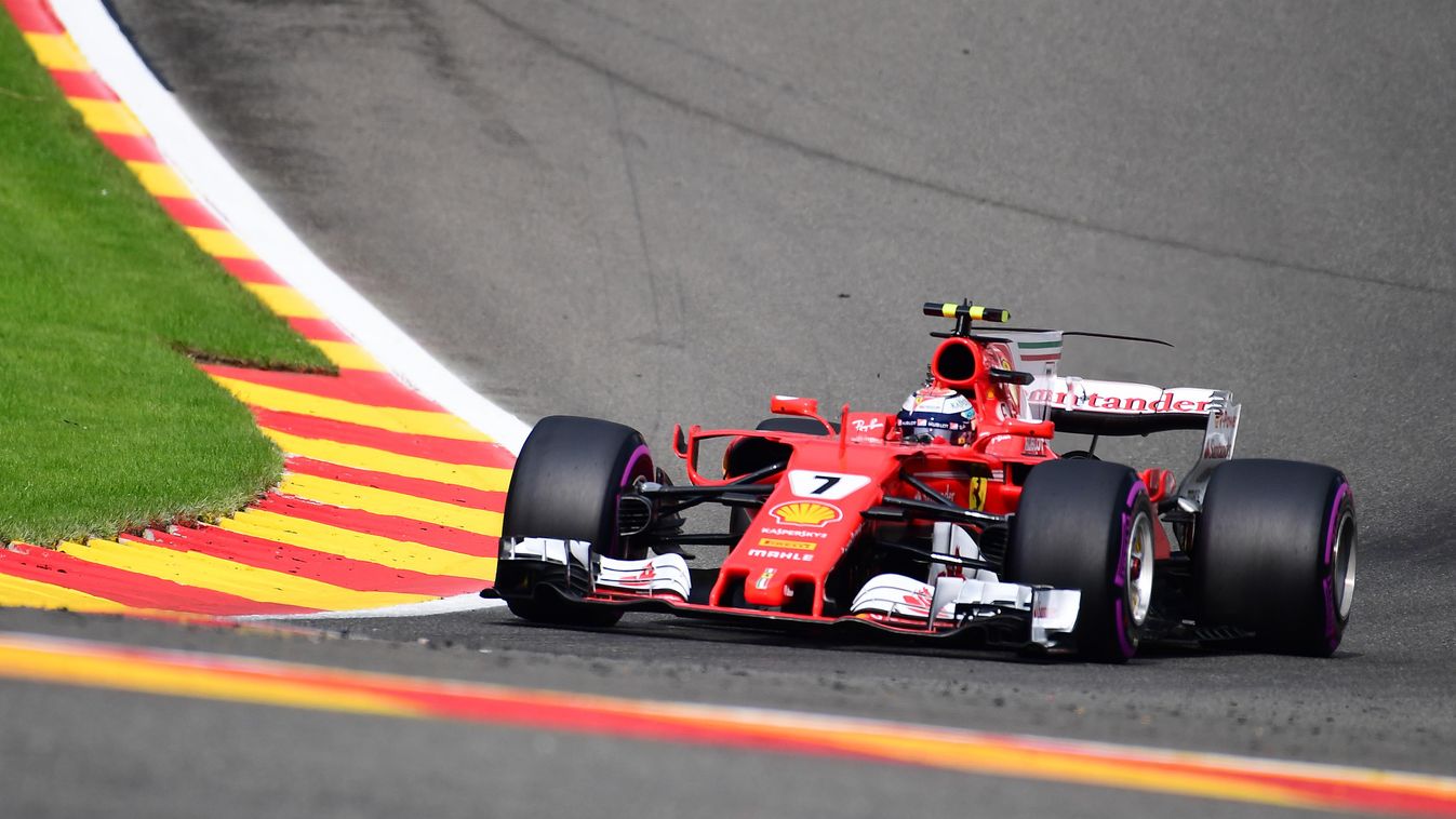 Forma-1, Kimi Räikkönen, Ferrari, Belga Nagydíj 