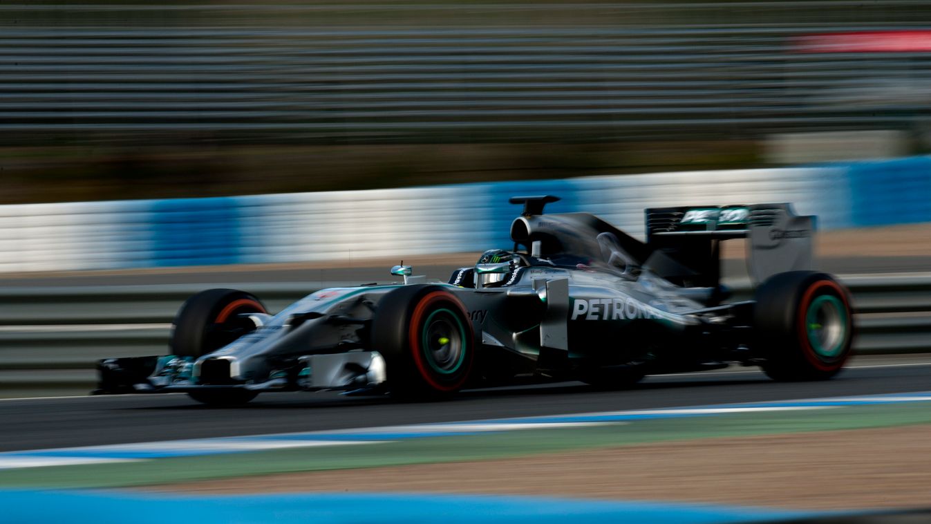 Nico Rosberg, Mercedes, Jerez, teszt 
