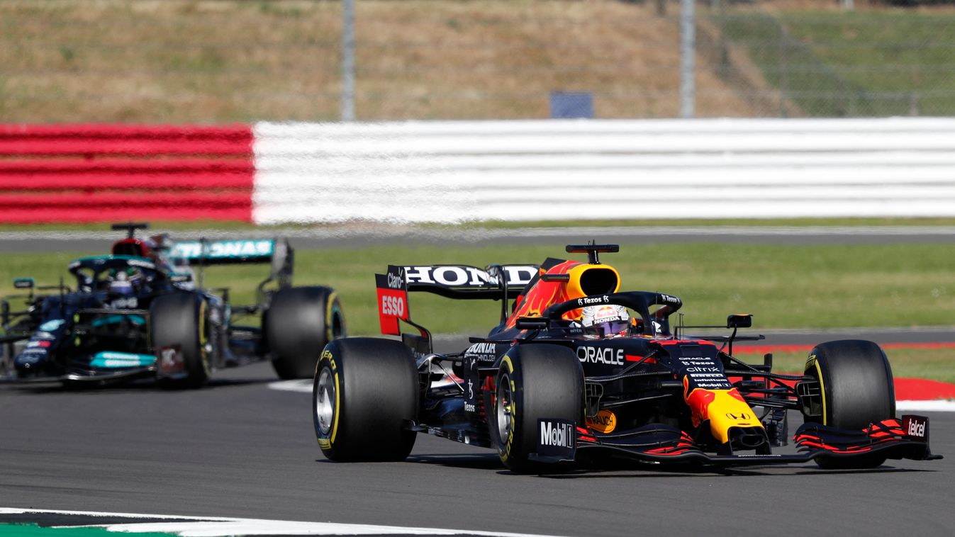 Forma-1, Max Verstappen, Red Bull, Lewis Hamilton, Mercedes, Brit Nagydíj 2021, szombat 