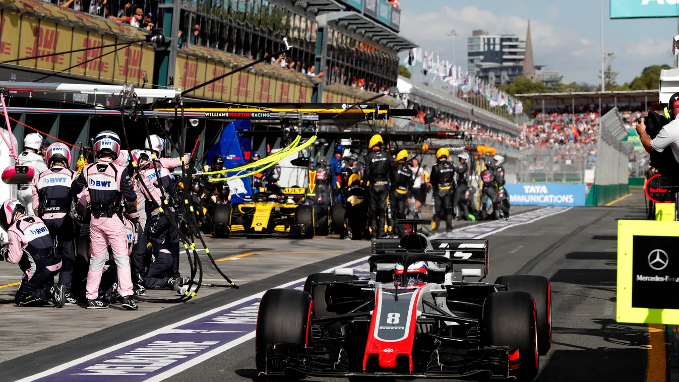 F1, Forma-1, Ausztrál Nagydíj, Haas F1, Romain Grosjean, Melbourne 2018 