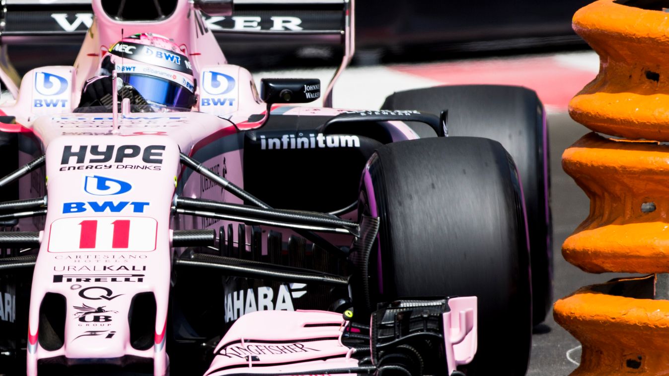Forma-1, Sergio Pérez, Force India, Monacói Nagydíj 