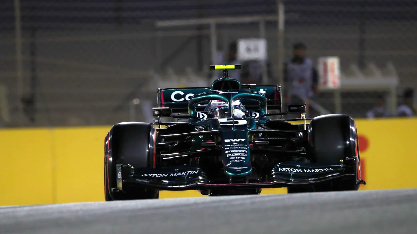 Forma-1, Bahreini Nagydíj, időmérő, Sebastian Vettel, Aston Martin 