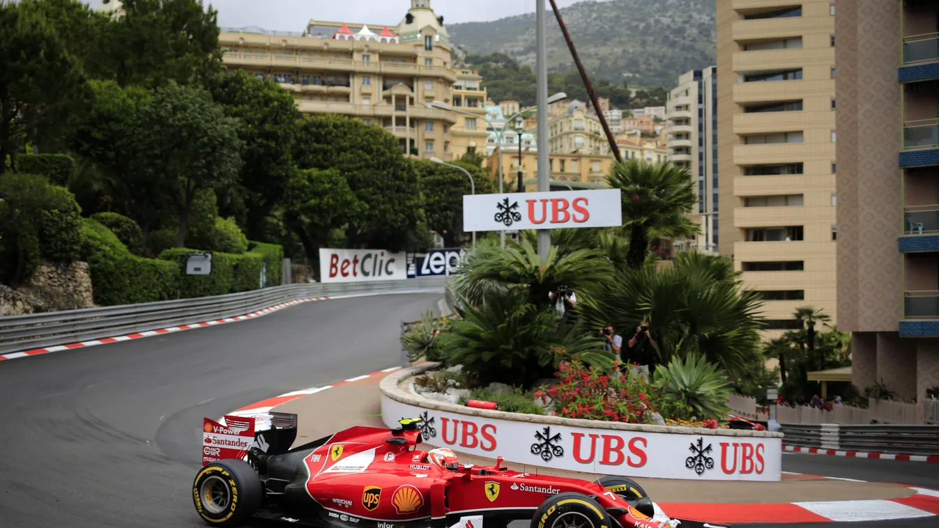 Forma-1, Kimi Räikkönen, Ferrari, Monaco 
