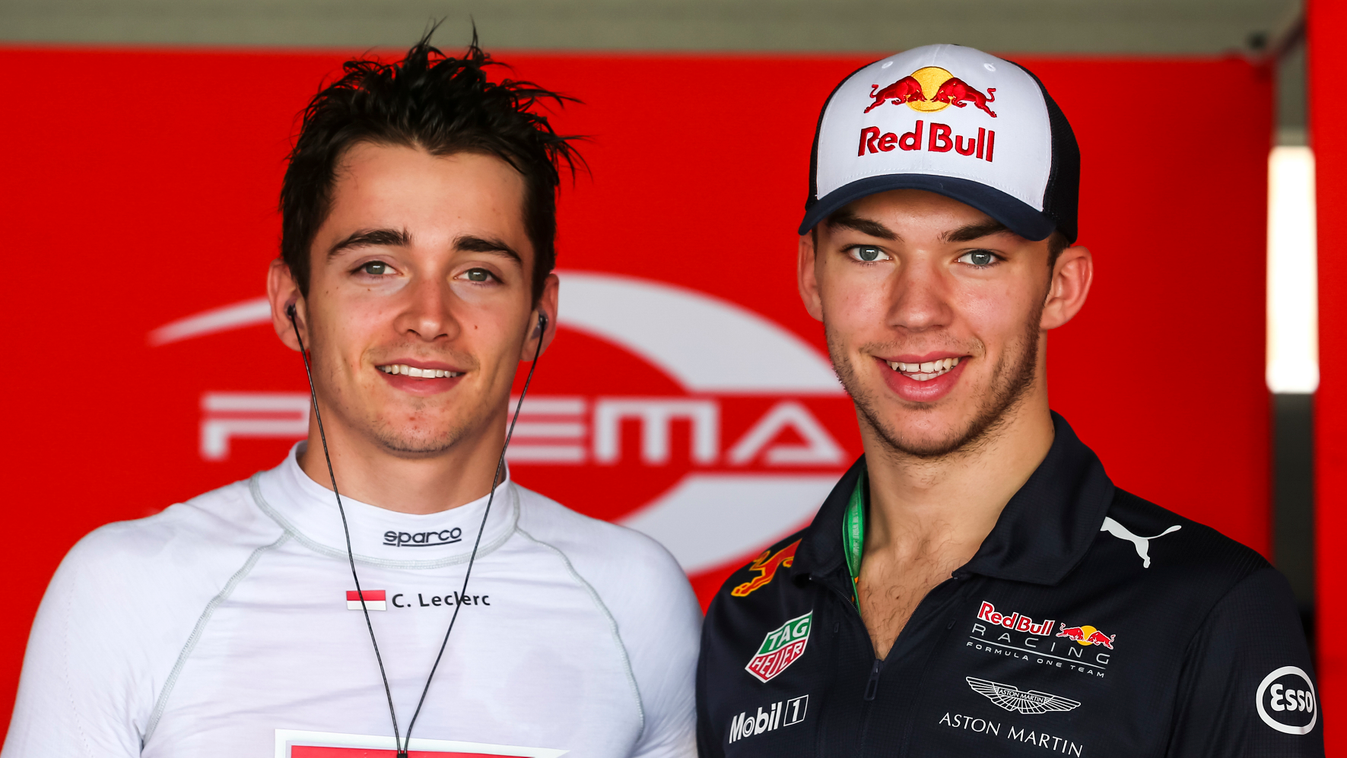 Forma-2, Charles Leclerc, Pierre Gasly 