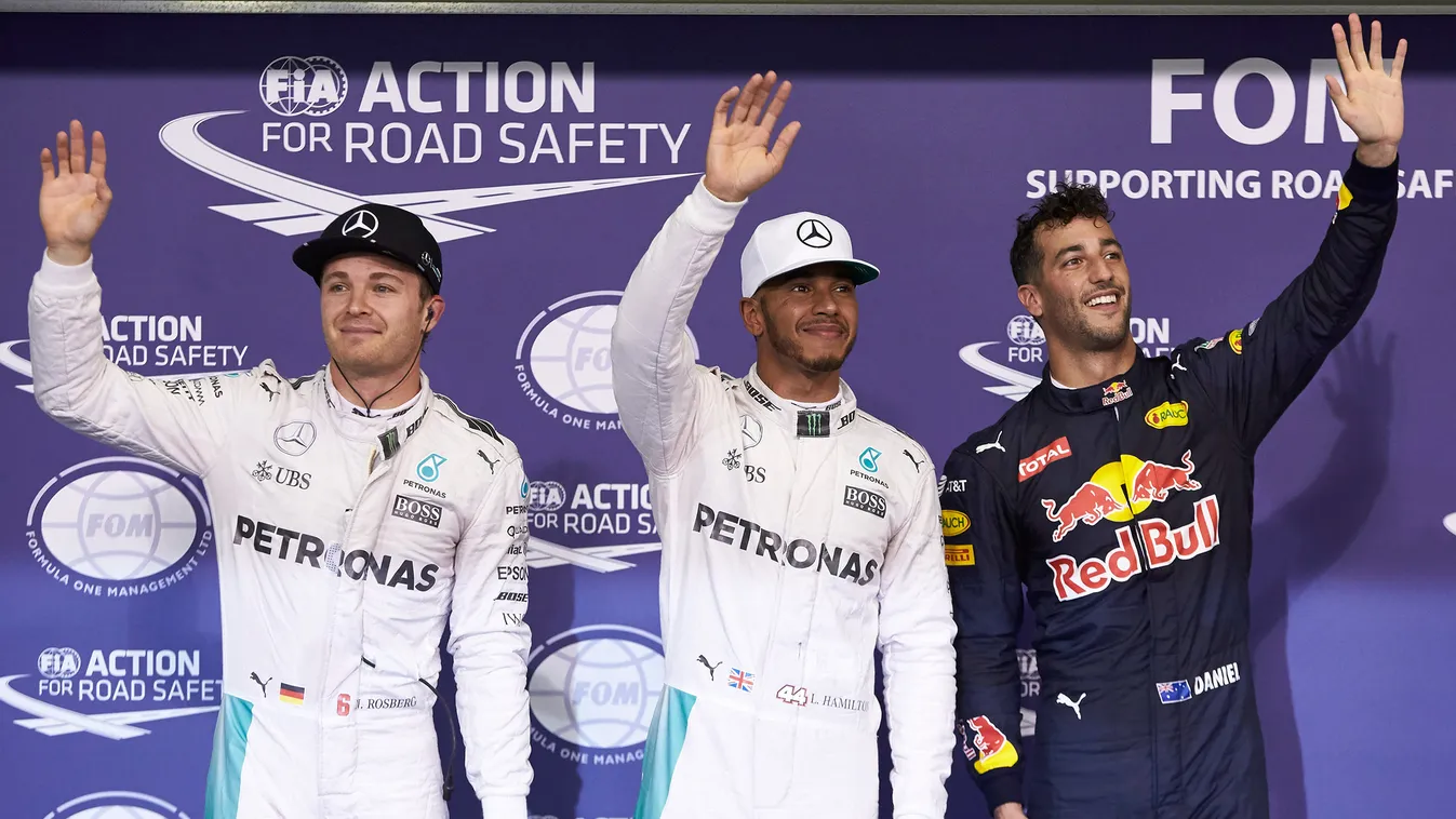 Forma-1, Nico Rosberg, Lewis Hamilton, Mercedes, Daniel Ricciardo, Abu-dzabi Nagydíj 