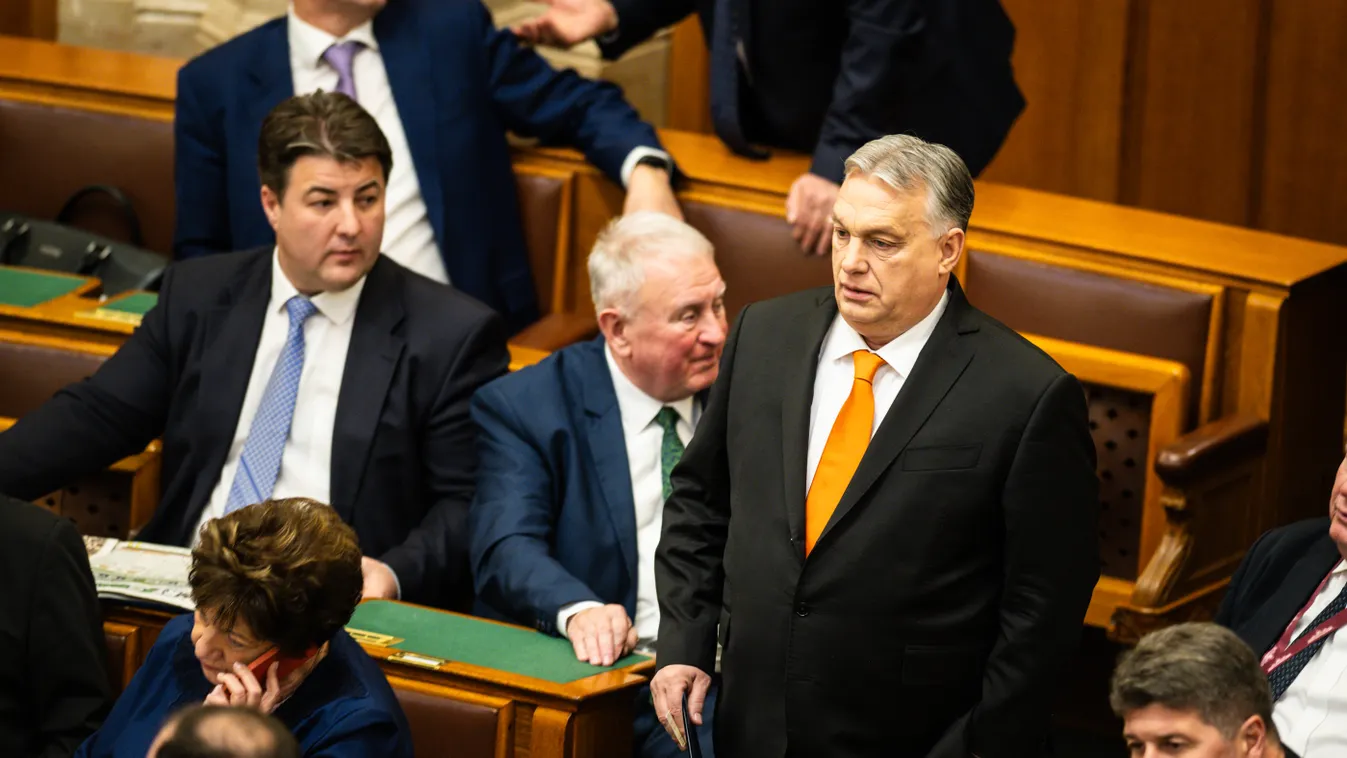 Országgyűlés, plenáris ülés, Országház, felszólalás, Orbán Viktor, OrbánViktor, 2024.02.26.