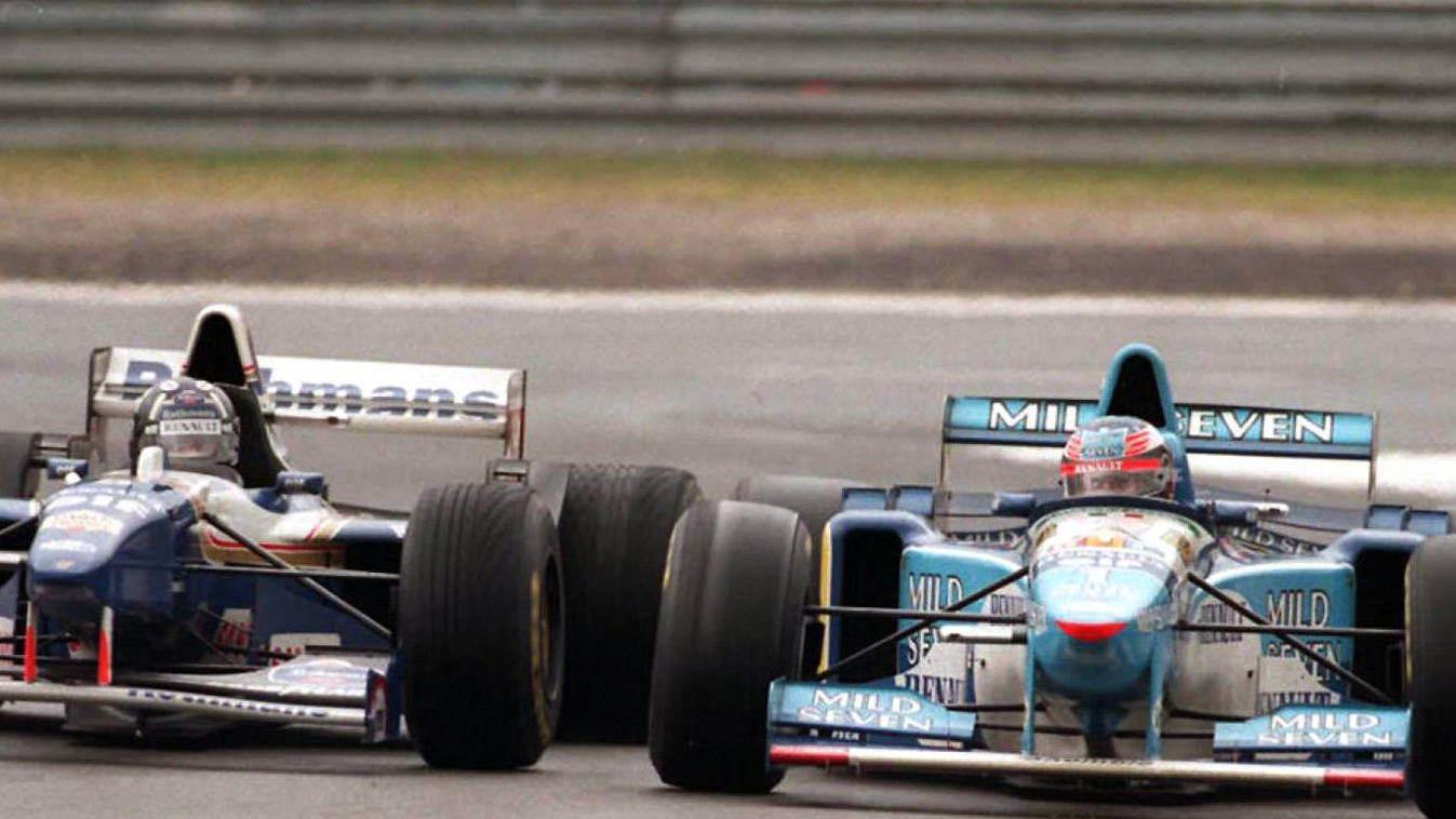 Forma-1, Damon Hill, Michael Schumacher, Williams, Benetton, Belga Nagydíj, 1995 