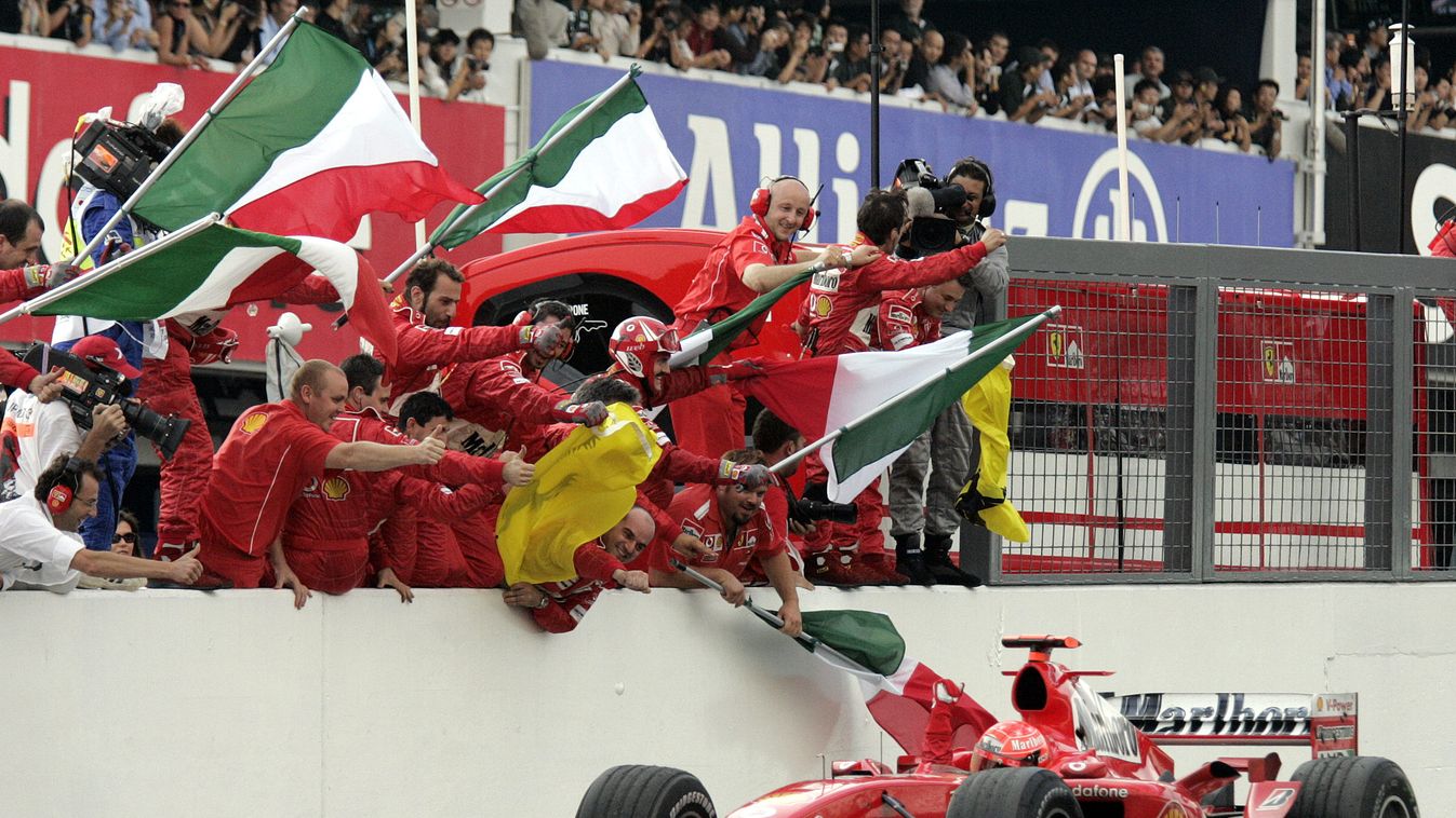 Forma-1, Michael Schumacher, Scuderia Ferrari, Japán Nagydíj 2004 