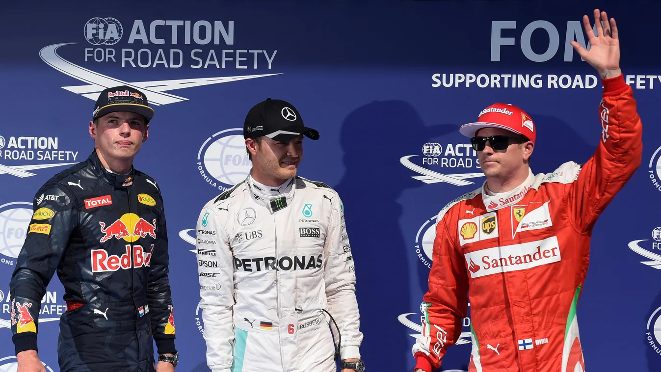 Forma-1, Belga Nagydíj, Nico Rosberg, Max Verstappen, Kimi Räikkönen 
