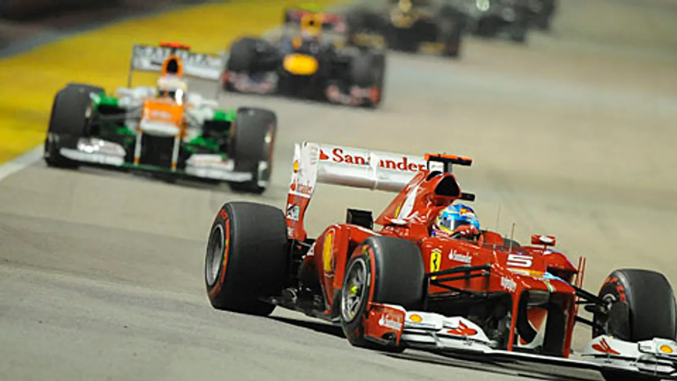 Forma-1, Szingapúri Nagydíj, Fernando Alonso, Ferrari