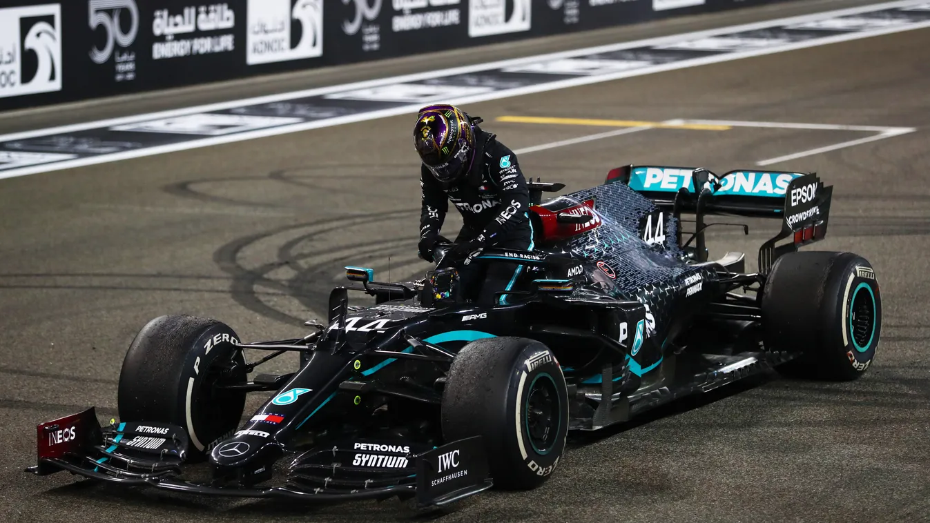 Forma-1, Lewis Hamilton, Mercedes, Abu-dzabi Nagydíj 2020, futam 
