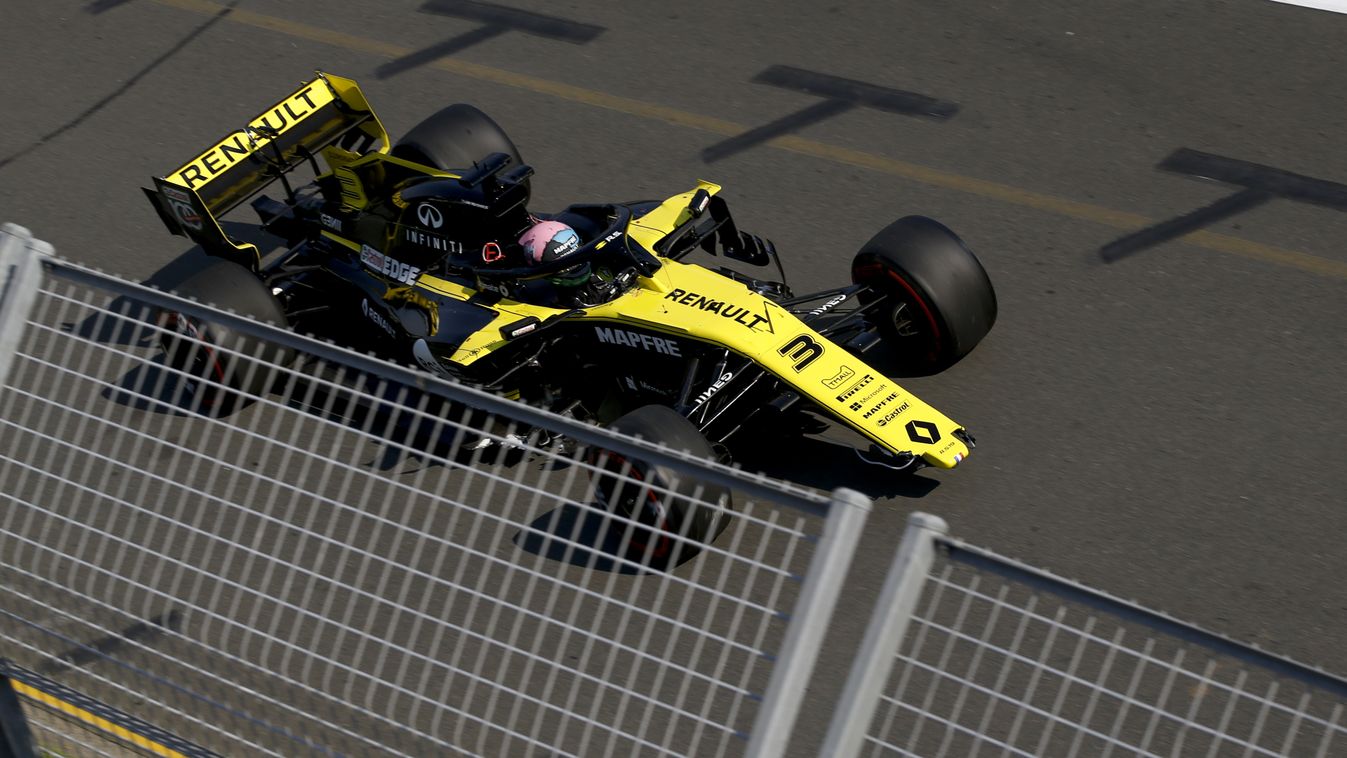 Forma-1, Ausztrál Nagydíj, Daniel Ricciardo, első szárny, Renault F1 Team 