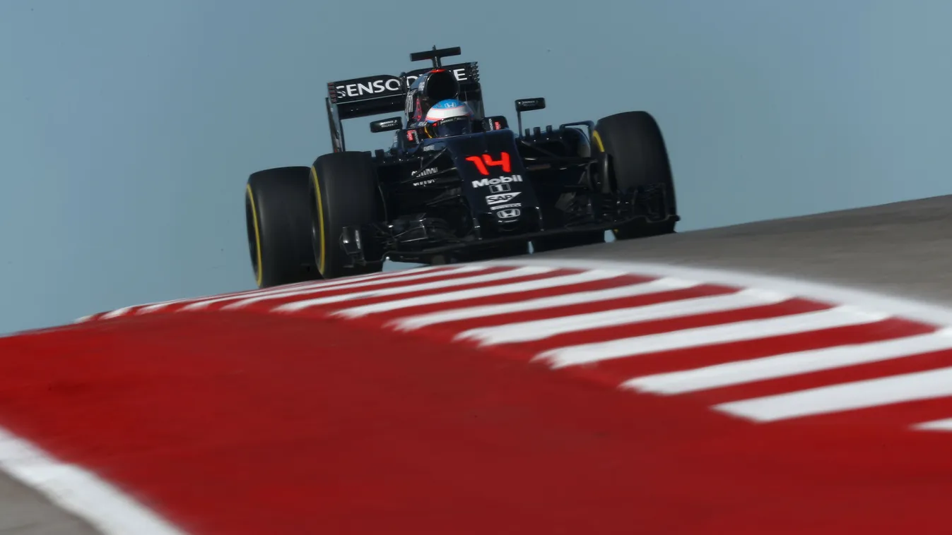 Forma-1, Fernando Alonso, McLaren, USA Nagydíj 