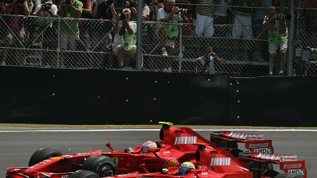 Forma-1, Kimi Räikkönen, Felipe Massa, Scuderia Ferrari, Brazil Nagydíj 2007 