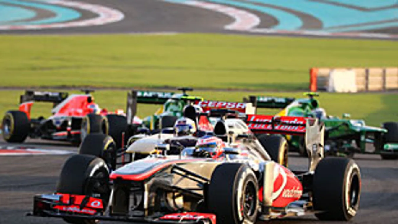Forma-1, Jenson Button, McLaren, Abu-Dzabi Nagydíj