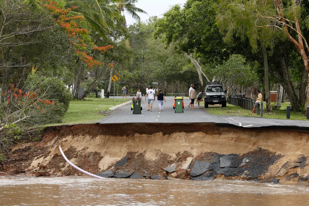 Ausztrália, áradás, 2023.12.18., árvíz, 