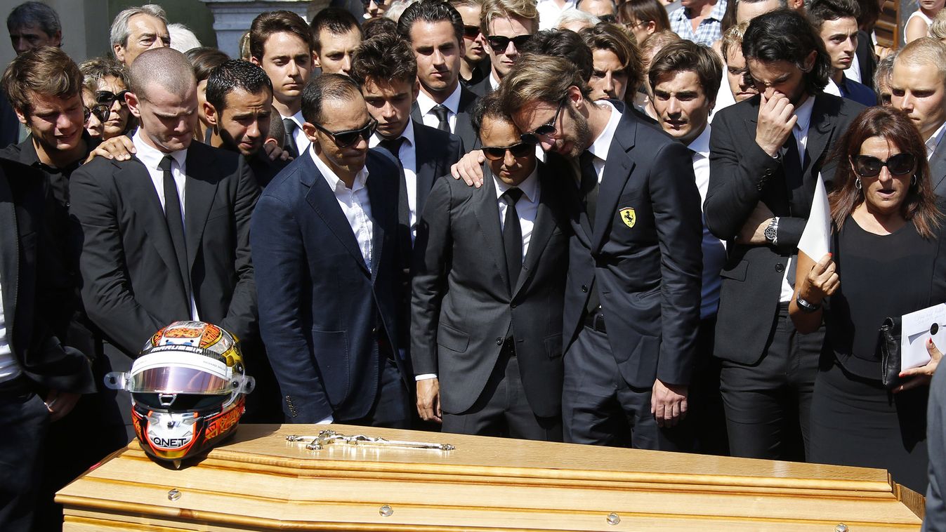 Forma-1, Jules Bianchi, Felipe Massa, Jean-Eric Vergne, temetés 