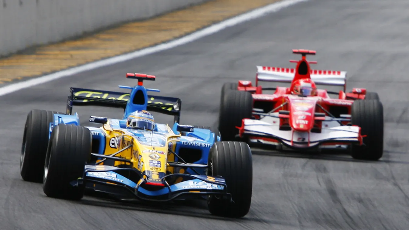 Forma-1, Fernando Alonso, Michael Schumacher, Renault, Brazil Nagydíj, 2006 