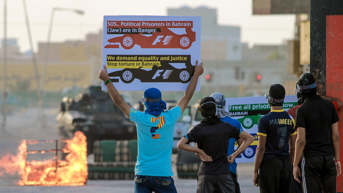 Forma-1, tüntetés, Bahrein 