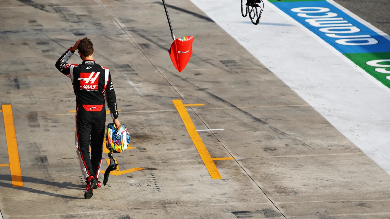 Forma-1, Romain Grosjean, Haas, Emilia Romagna Nagydíj 2020, szombat 