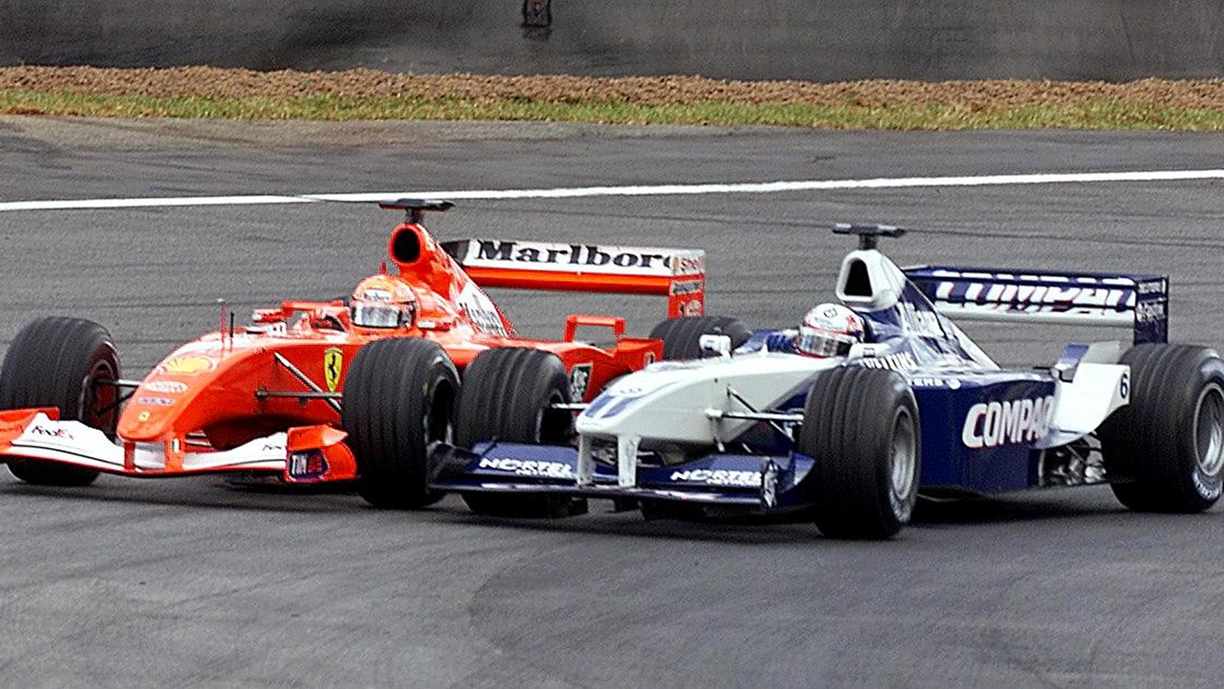 Forma-1, Michael Schumacher, Scuderia Ferrari, Juan Pablo Montoya, Williams BMW, Brazil Nagydíj 2001 