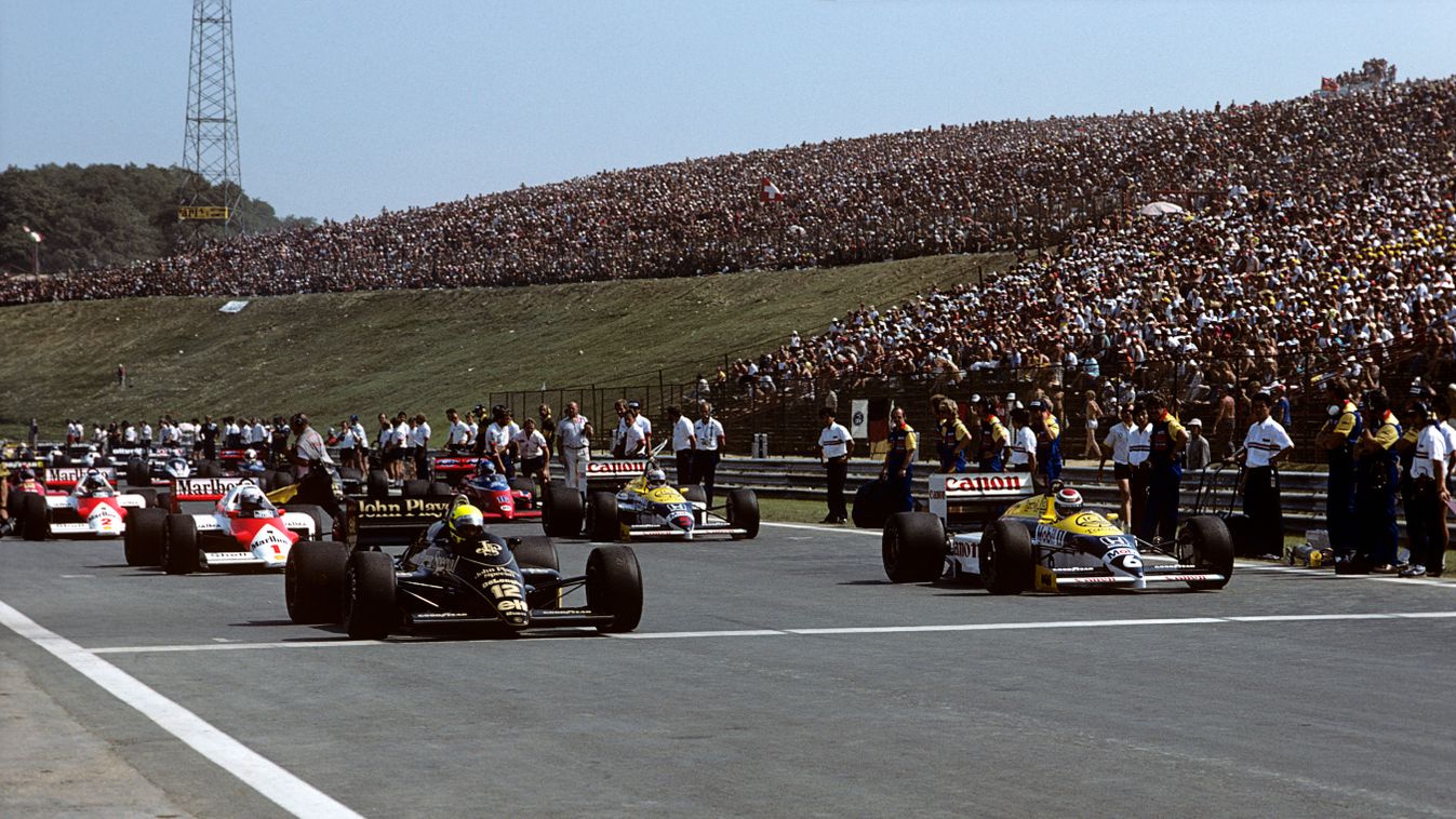 Forma-1, Ayrton Senna, Nelson Piquet, Magyar Nagydíj 1986 