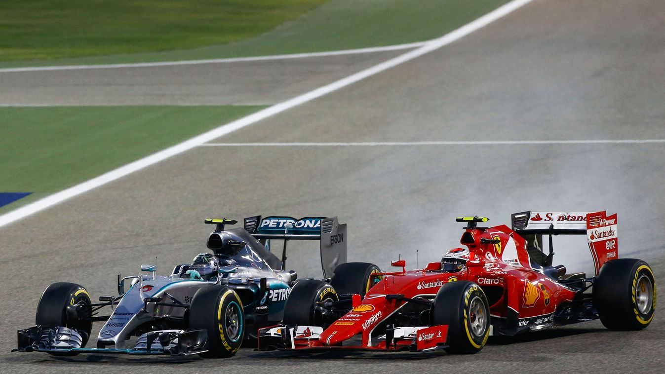 Forma-1, Nico Rosberg, Kimi Räikkönen, Mercedes, Ferrari, Bahreini Nagydíj 