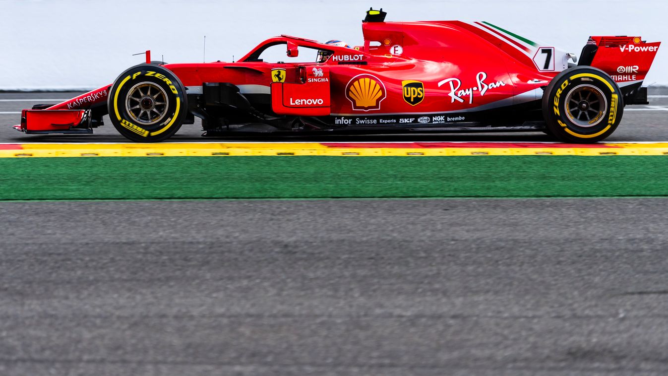 Forma-1, Belga Nagydíj, Kimi Räikkönen, Scuderia Ferrari 