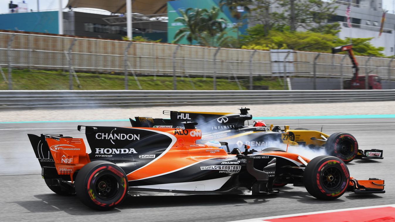 Forma-1, Fernando Alonso, McLaren Honda, Nico Hülkenberg, Renault Sport Racing, Malajziai Nagydíj 