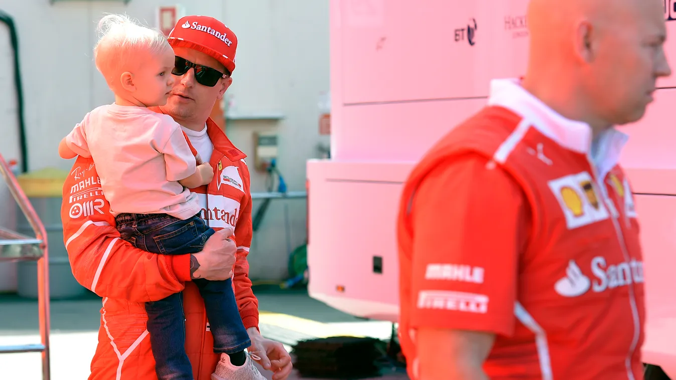 Forma-1, Robin Räikkönen, Kimi Räikkönen, Scuderia Ferrari, Barcelona teszt 