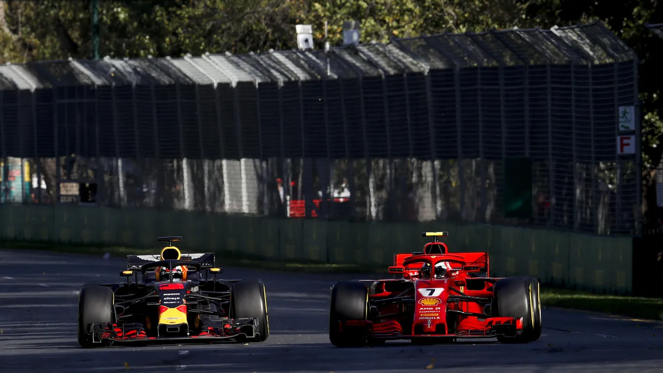 Forma-1, Ausztrál Nagydíj, Kimi Räikkönen, Scuderia Ferrari, Daniel Ricciardo, Red Bull Racing 