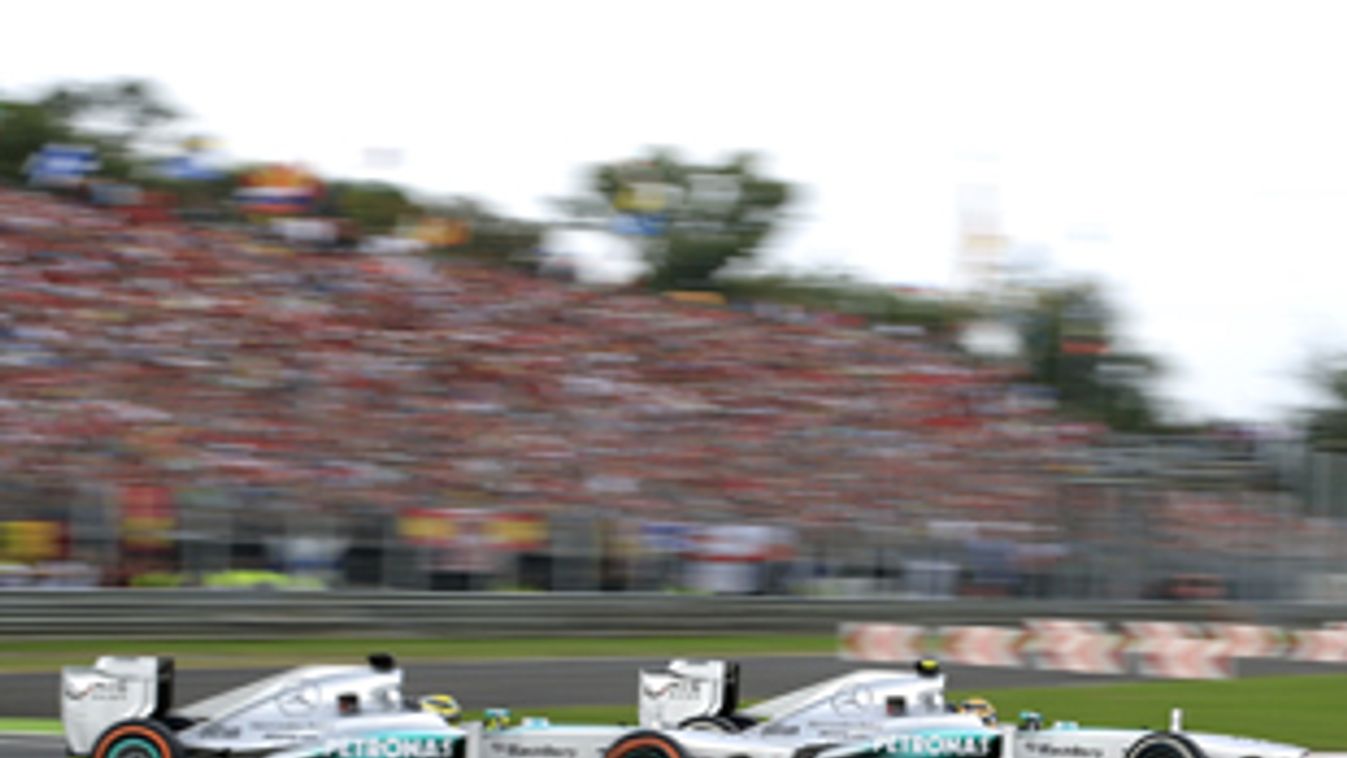 Forma-1, Olasz Nagydíj, Mercedes, Lewis Hamilton, Nico Rosberg